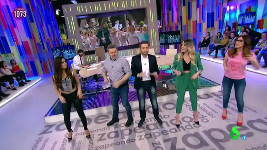 Así bailan en Zapeando el pegadizo reggaeton 'El hombre lapa' Así bailan en Zapeando el pegadizo reggaeton 'El hombre lapa'