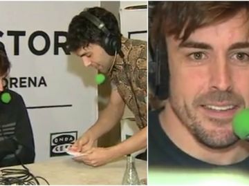 Fernando Alonso alucina con los trucos de magia del Mago Pop Fernando Alonso alucina con los trucos de magia del Mago Pop