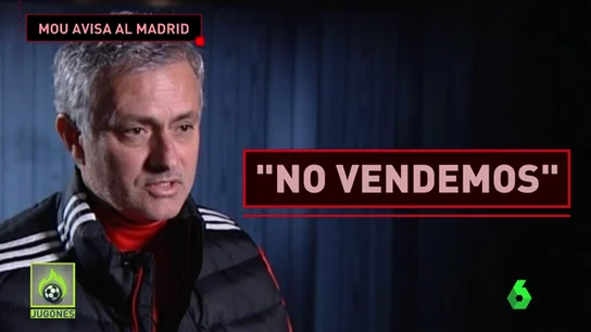 MOURINHO NO VENDE A DE GEA MOURINHO NO VENDE A DE GEA