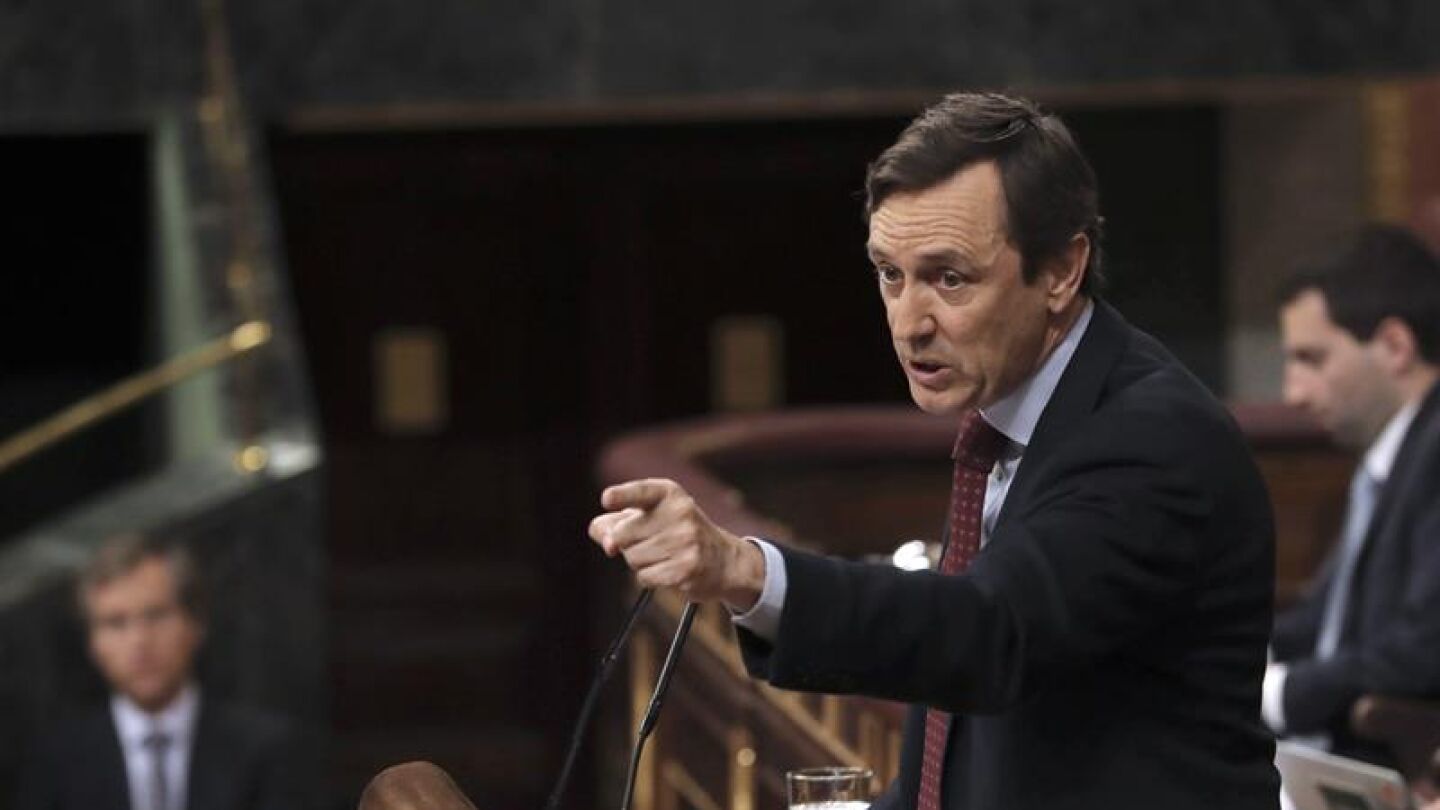 El portavoz del PP en el Congreso, Rafael Hernando