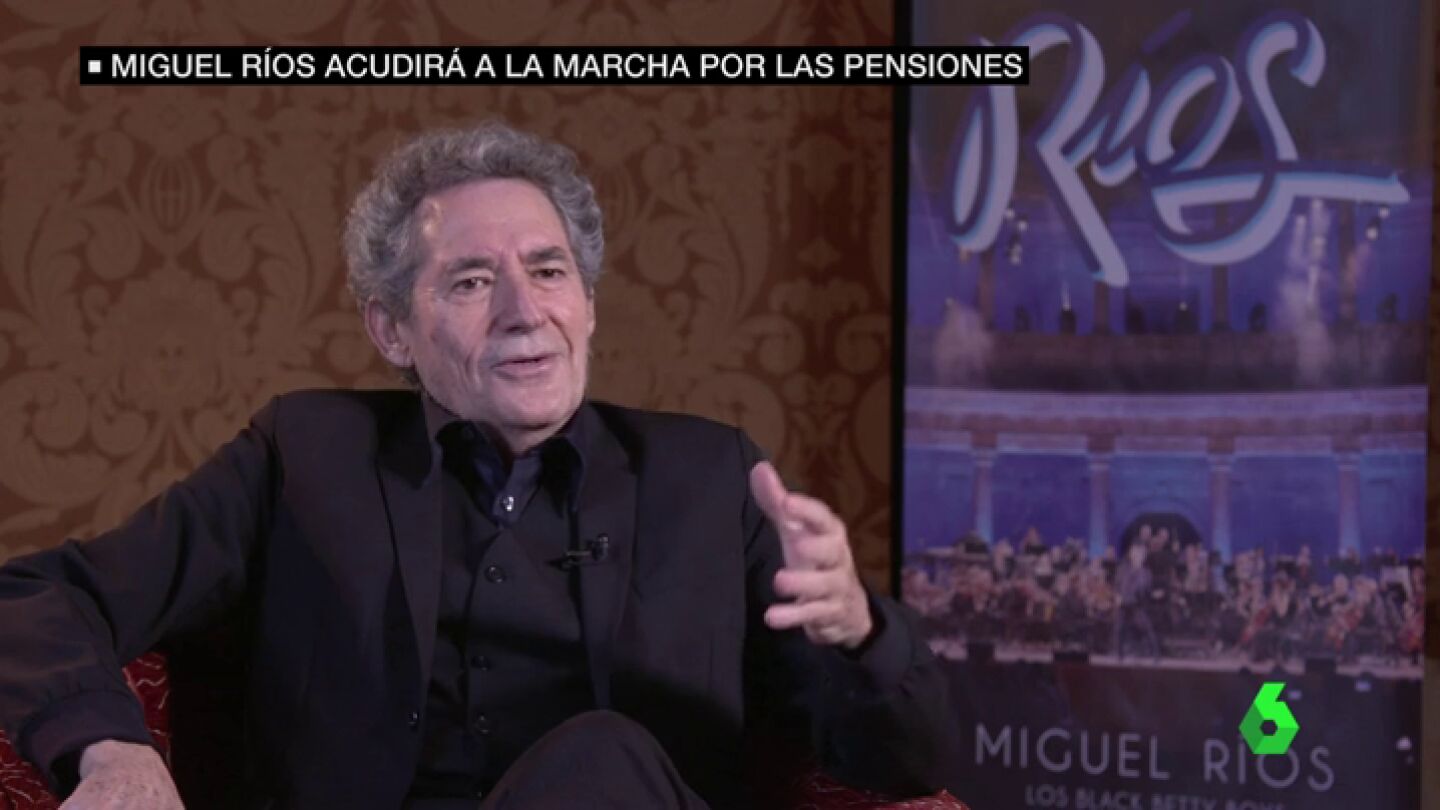El cantante Miguel R&iacute;os