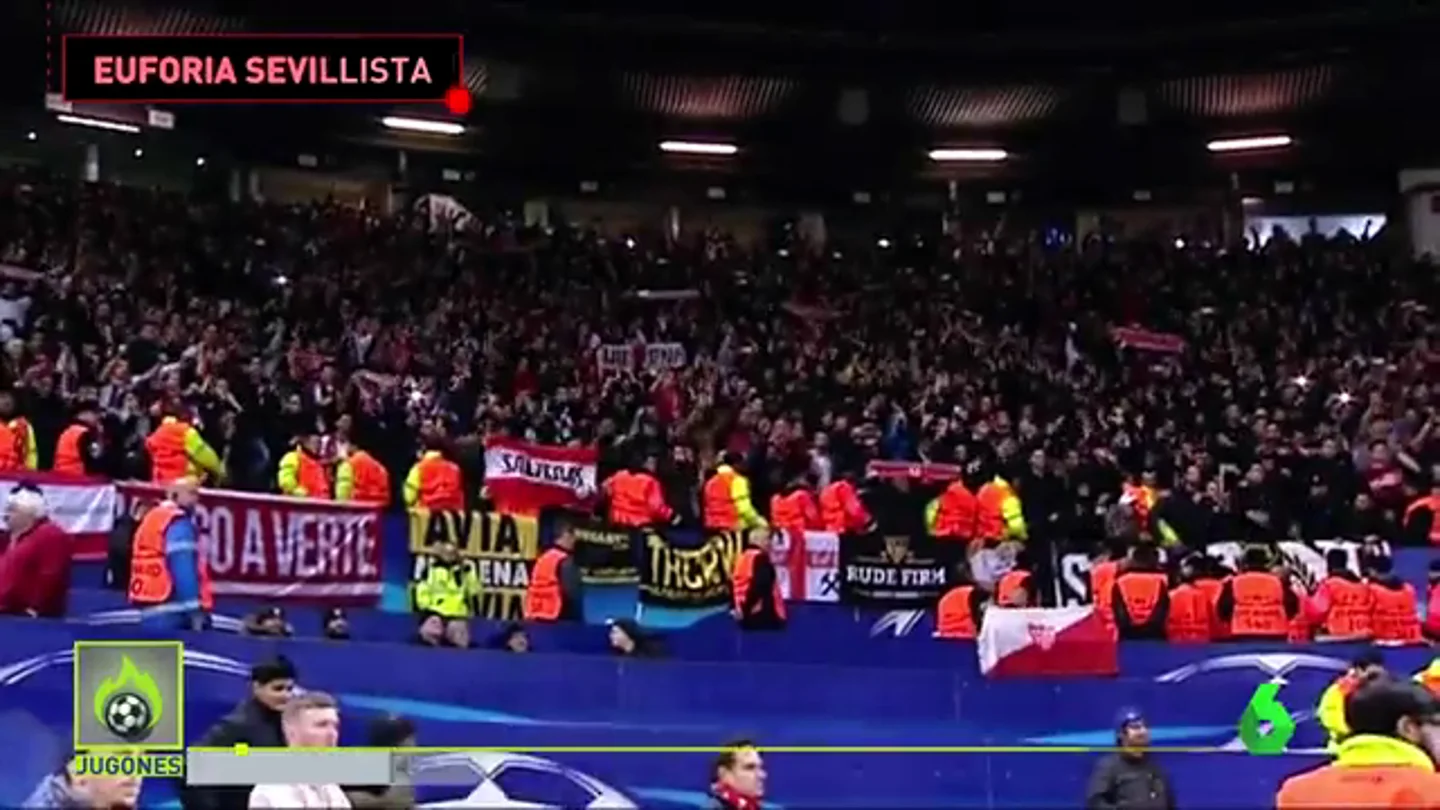 EUFORIA SEVILLISTA EN OLD TRAFFORD EUFORIA SEVILLISTA EN OLD TRAFFORD