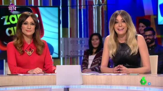 Anna Simon y Ana Morgade, en Zapeando