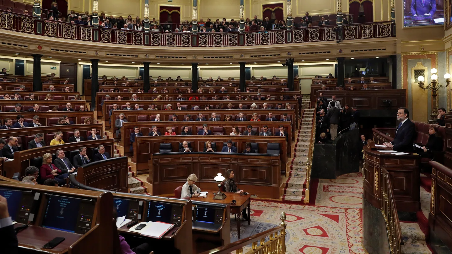 Rajoy en el pleno monográfico sobre pensiones Rajoy en el pleno monográfico sobre pensiones