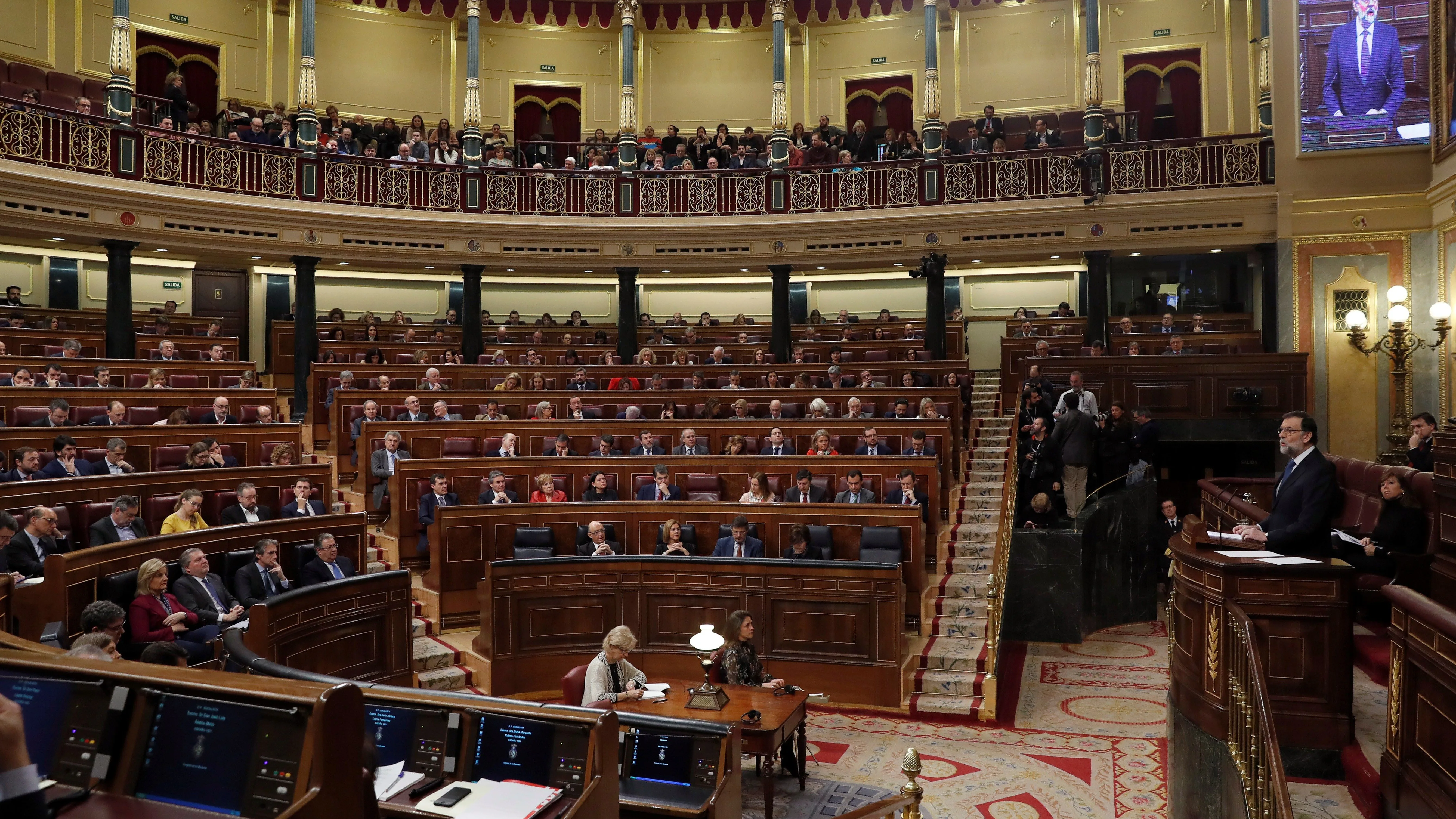 Rajoy en el pleno monográfico sobre pensiones