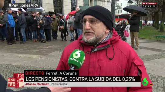 Alfonso Martínez, pensionista Alfonso Martínez, pensionista