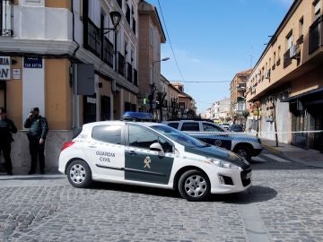 Imagen de archivo de un coche de la Guardia Civil Imagen de archivo de un coche de la Guardia Civil