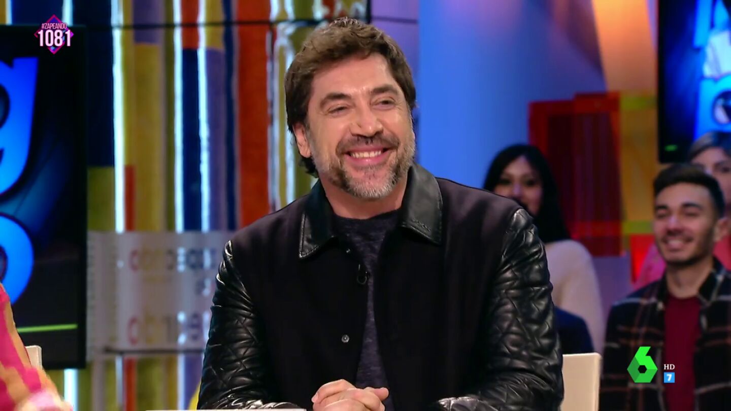 Javier Bardem, en Zapeando