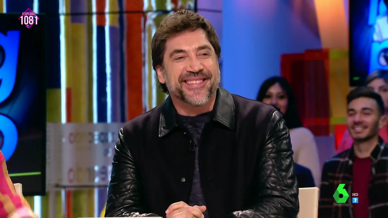 Javier Bardem, en Zapeando