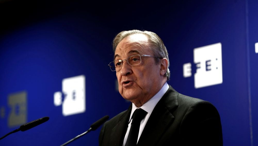 Florentino Pérez, presidente del Real Madrid