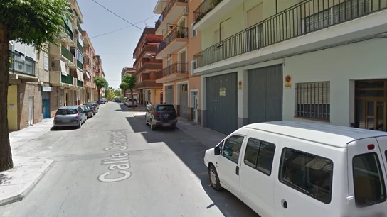 Imagen de la calle Cervantes, en Caravaca de la Cruz, Murcia Imagen de la calle Cervantes, en Caravaca de la Cruz, Murcia