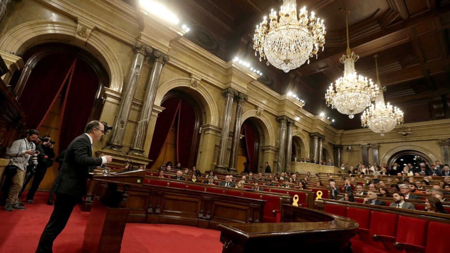 Jordi Turull en el Parlament
