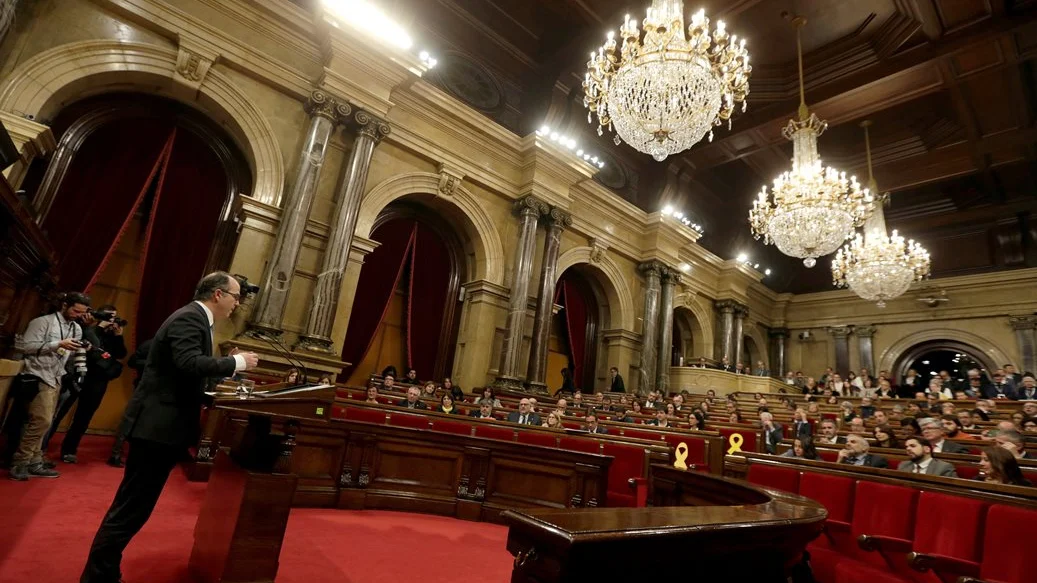 Jordi Turull en el Parlament