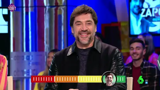 Javier Bardem, en Zapeando Javier Bardem, en Zapeando