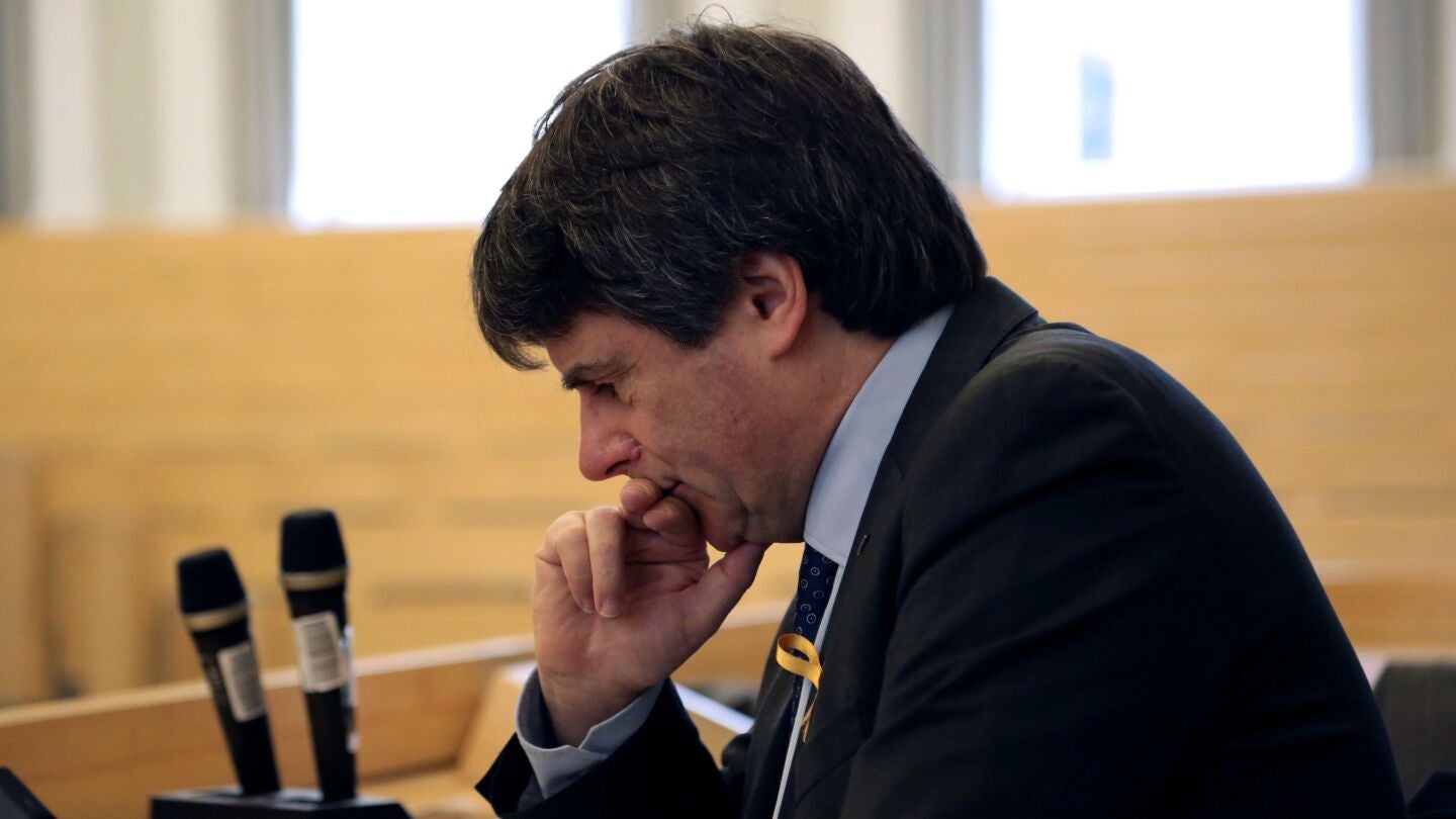 El expresidente catal&aacute;n Carles Puigdemont