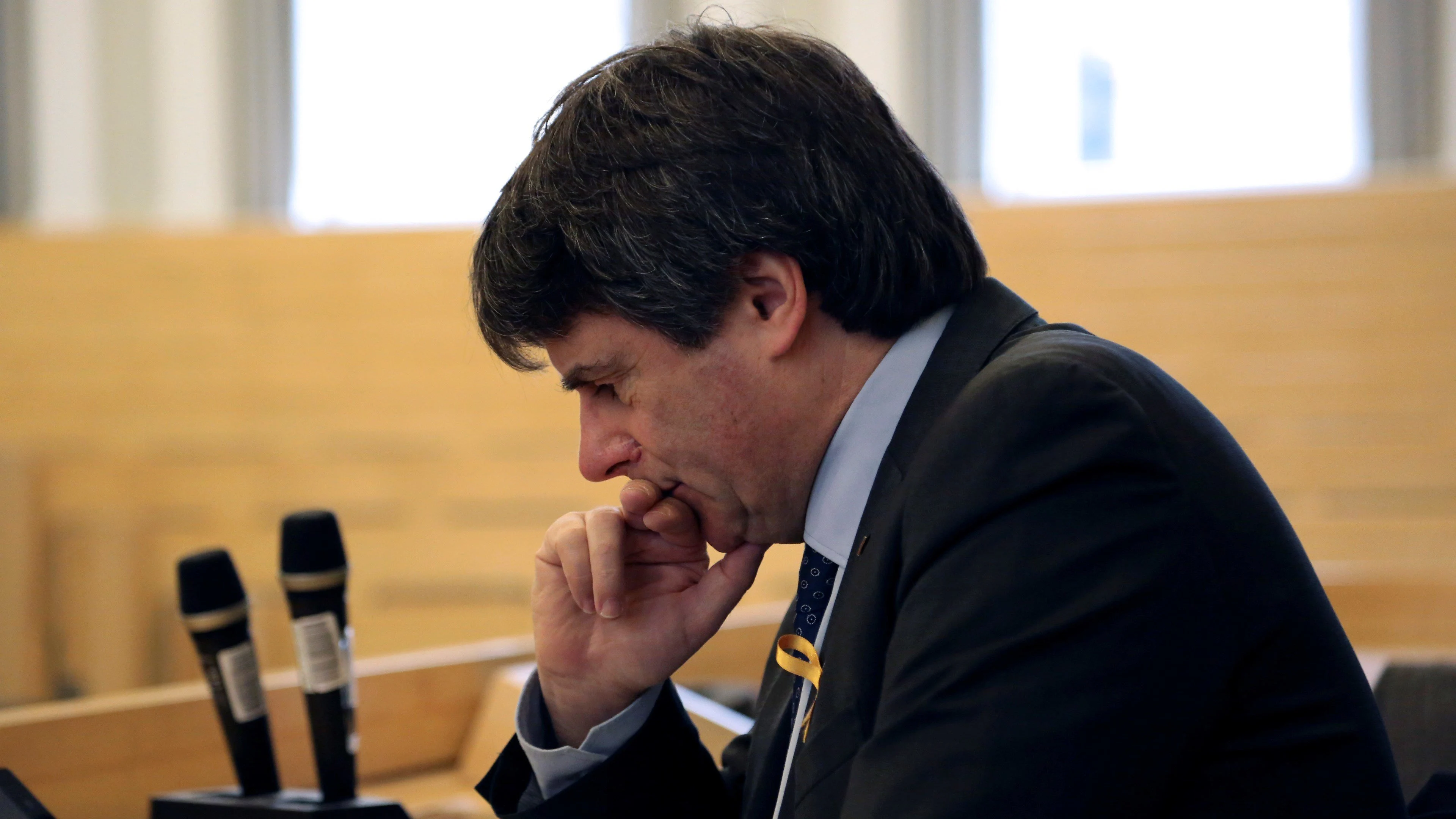 El expresidente catalán Carles Puigdemont