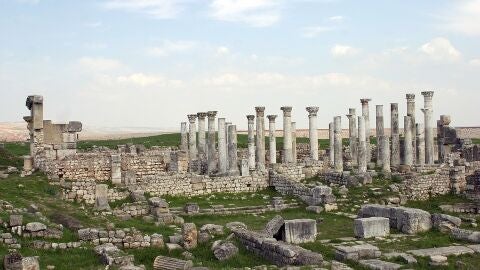Ciudad antigua de Aphamia en Siria