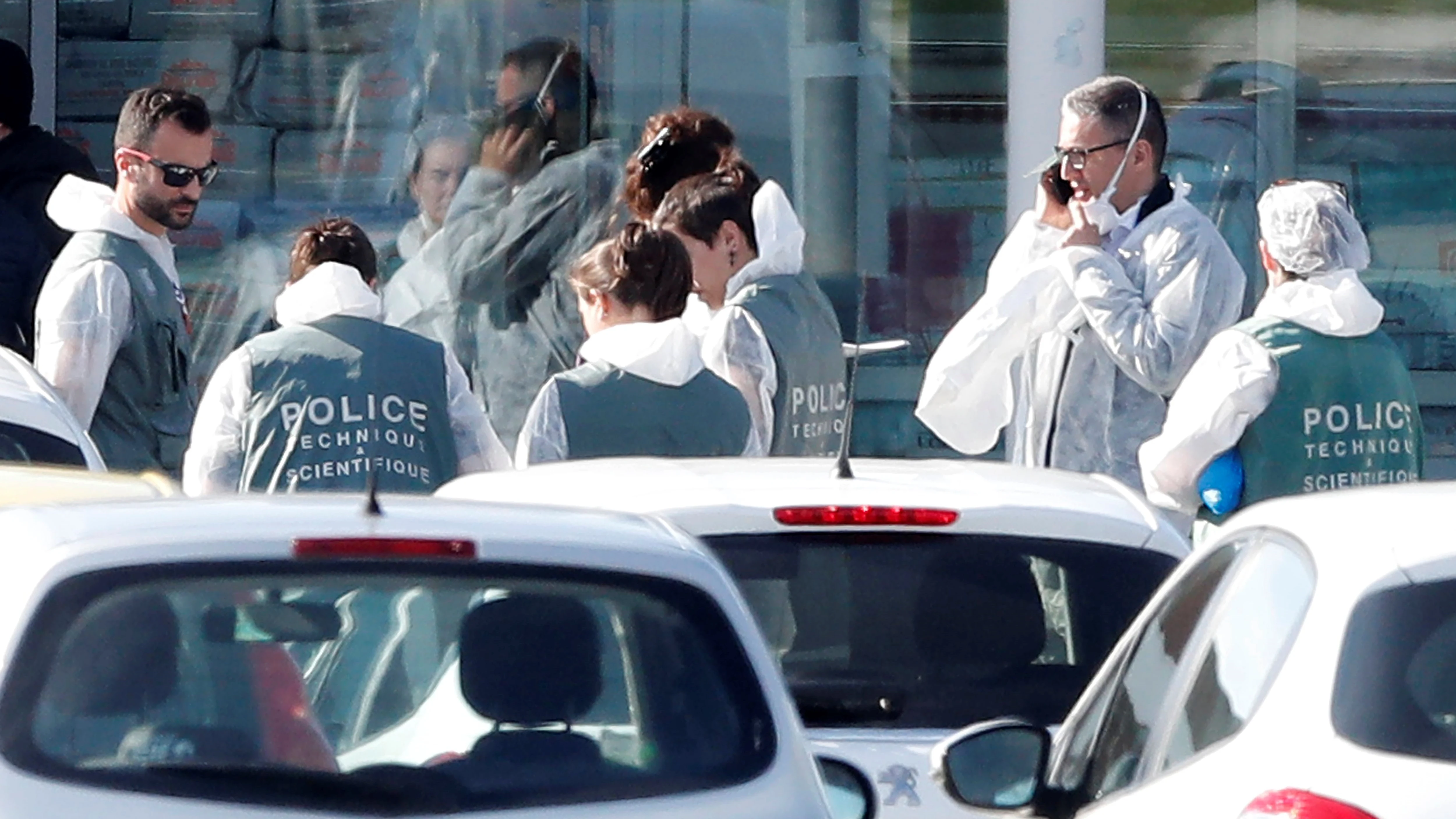 Agentes de la Policía francesa