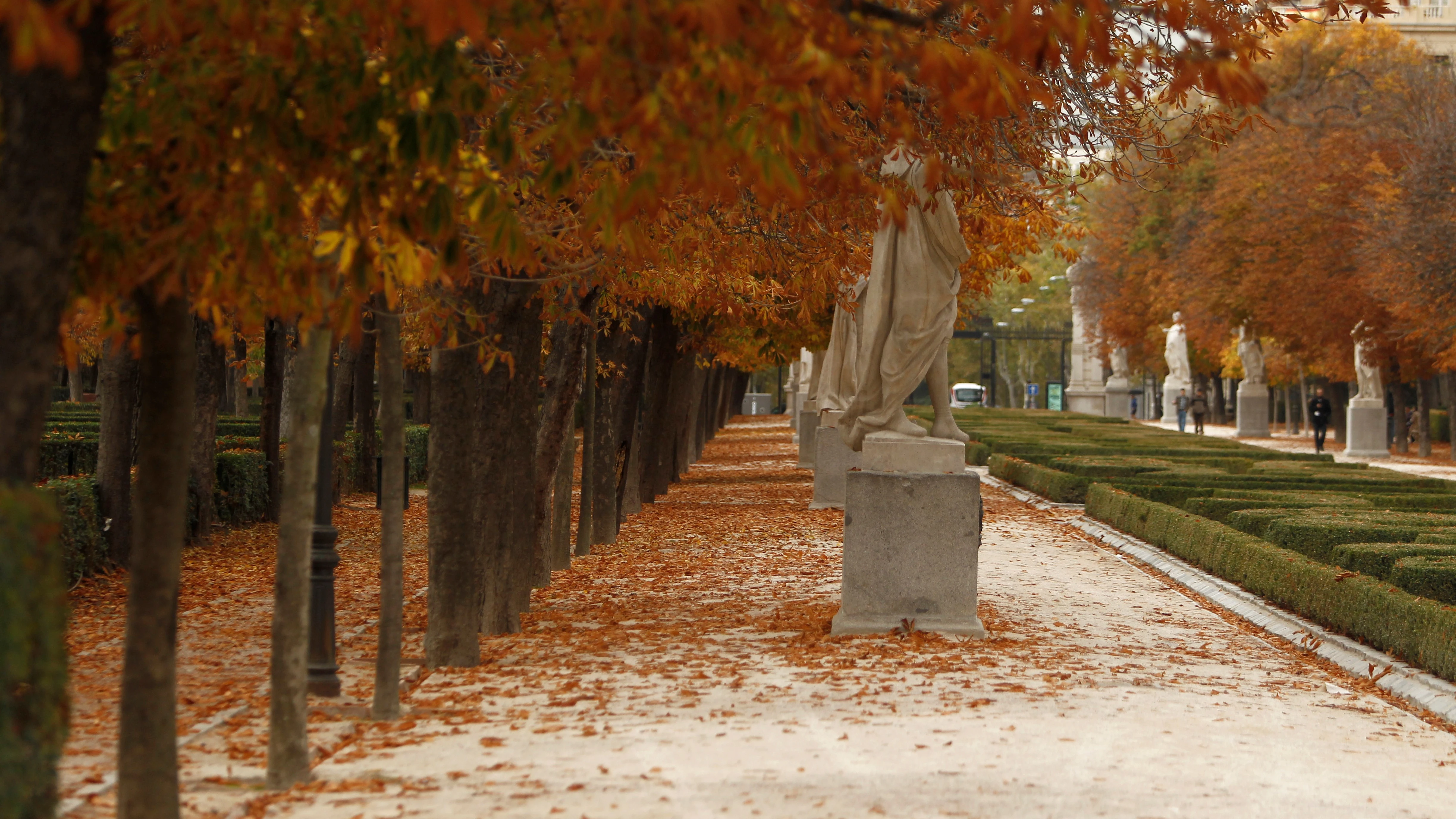 Vista del parque madrileño de El Retiro