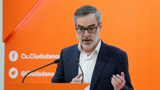 José Manuel Villegas en rueda de prensa José Manuel Villegas en rueda de prensa