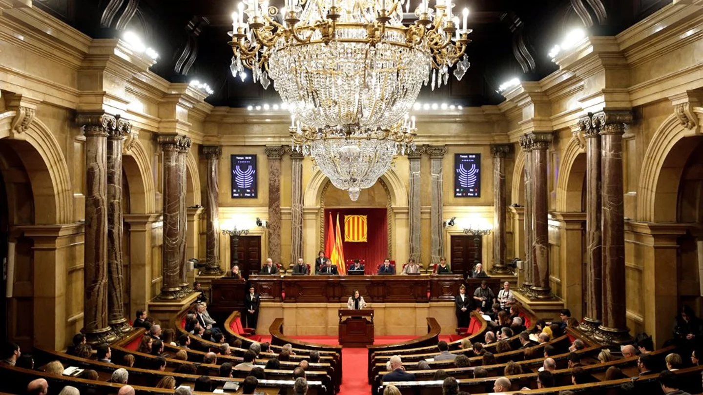 Inés Arrimadas en el Parlament de Cataluña Inés Arrimadas en el Parlament de Cataluña