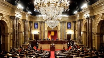 Inés Arrimadas en el Parlament de Cataluña