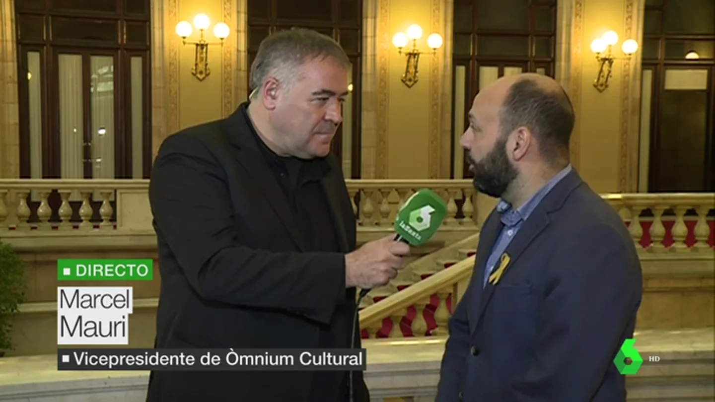 Marcel Mauri, vicepresidente de Òmnium Cultural Marcel Mauri, vicepresidente de Òmnium Cultural