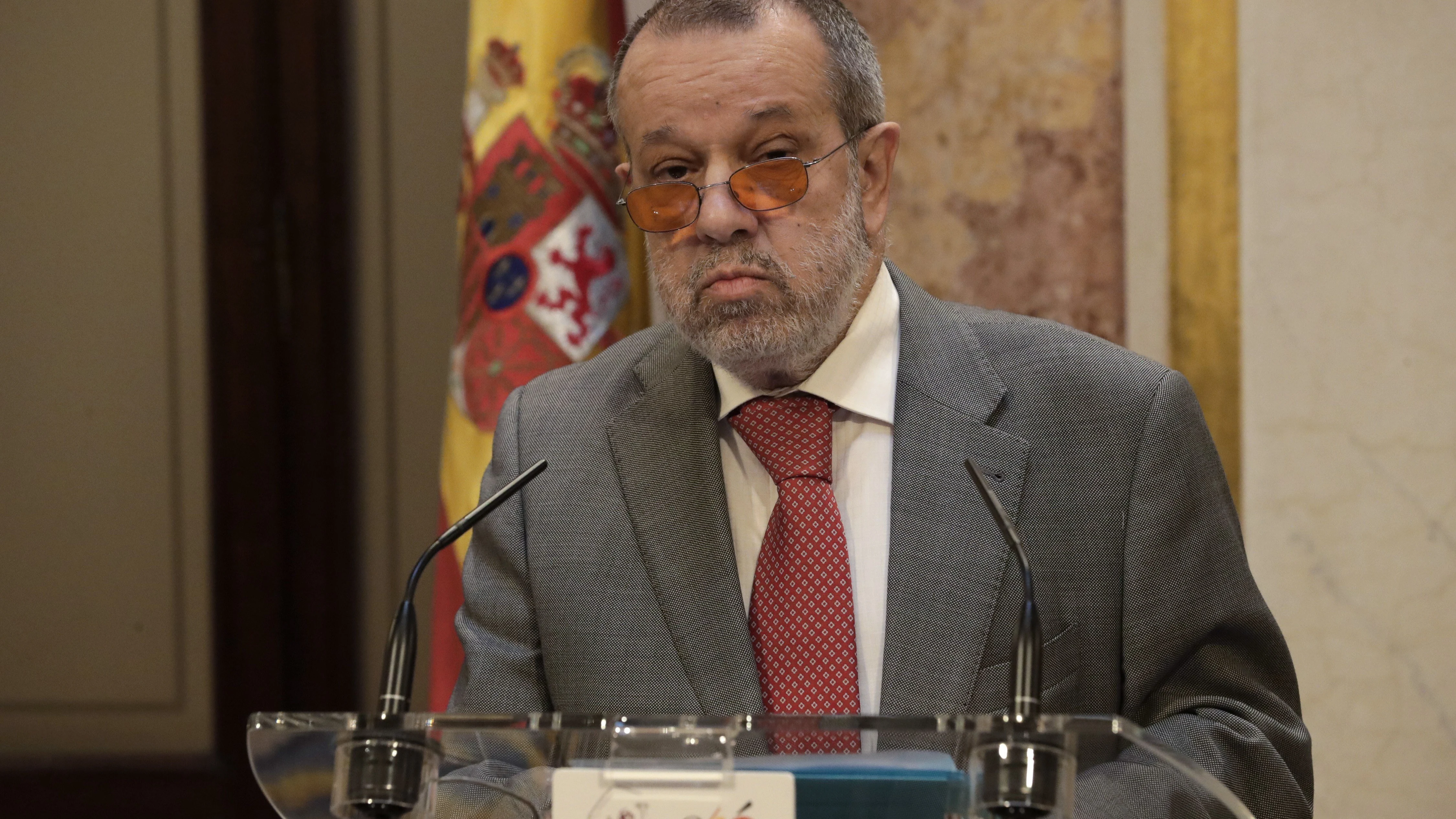 El Defensor del Pueblo en funciones, Francisco Fernández Marugán,