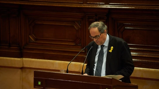 Joaquim Torra, diputado de JxCat Joaquim Torra, diputado de JxCat