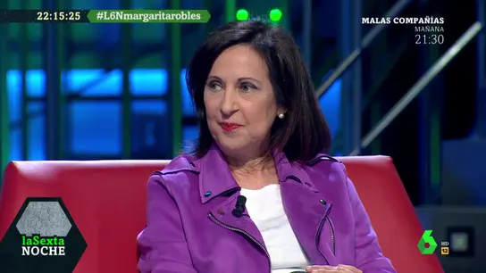 Margarita Robles, en laSexta Noche Margarita Robles, en laSexta Noche