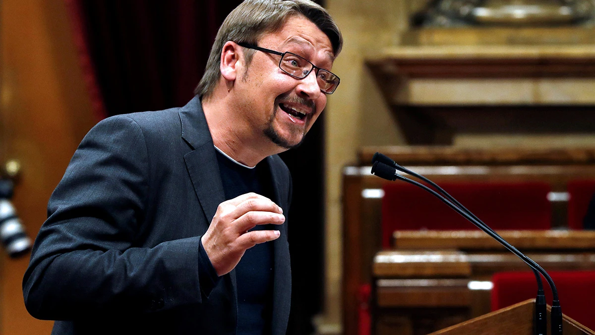 Xavier Domènech en el Parlament