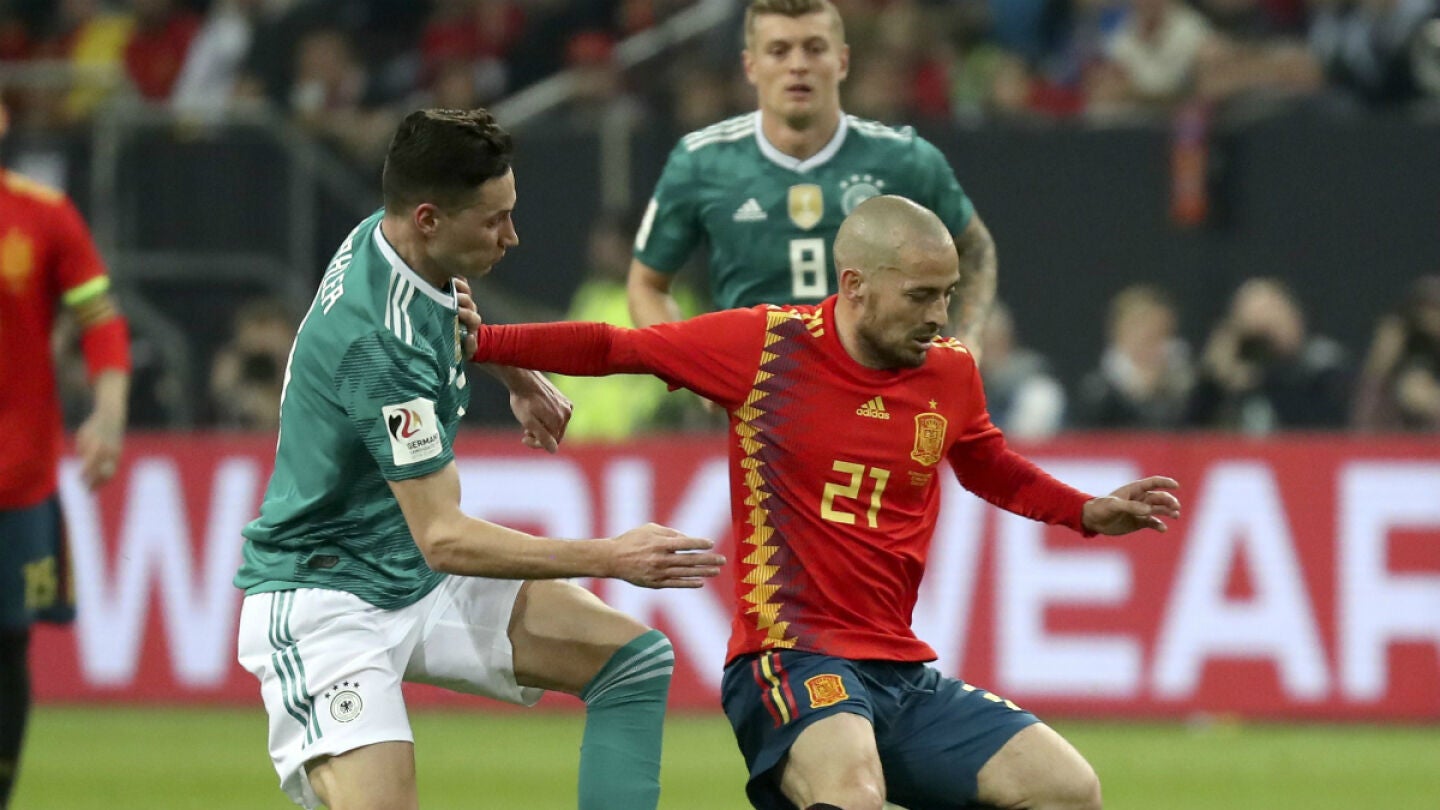 Silva, ante Alemania