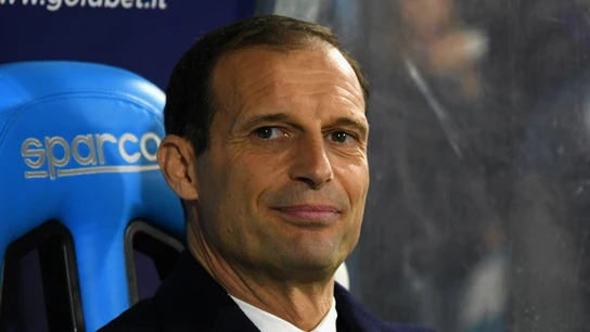 Allegri, en el banquillo Allegri, en el banquillo