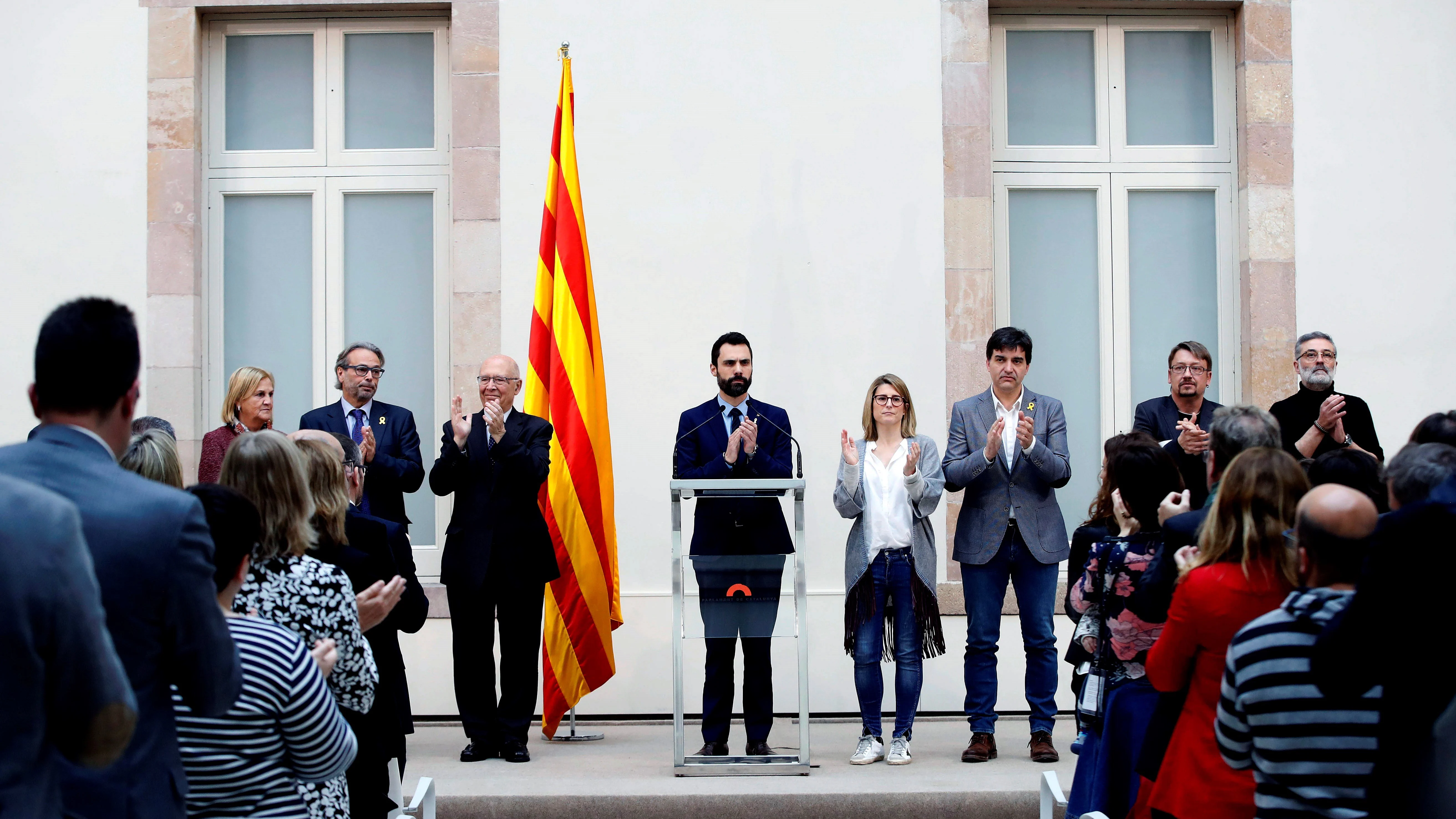 El discurso de Roger Torrent