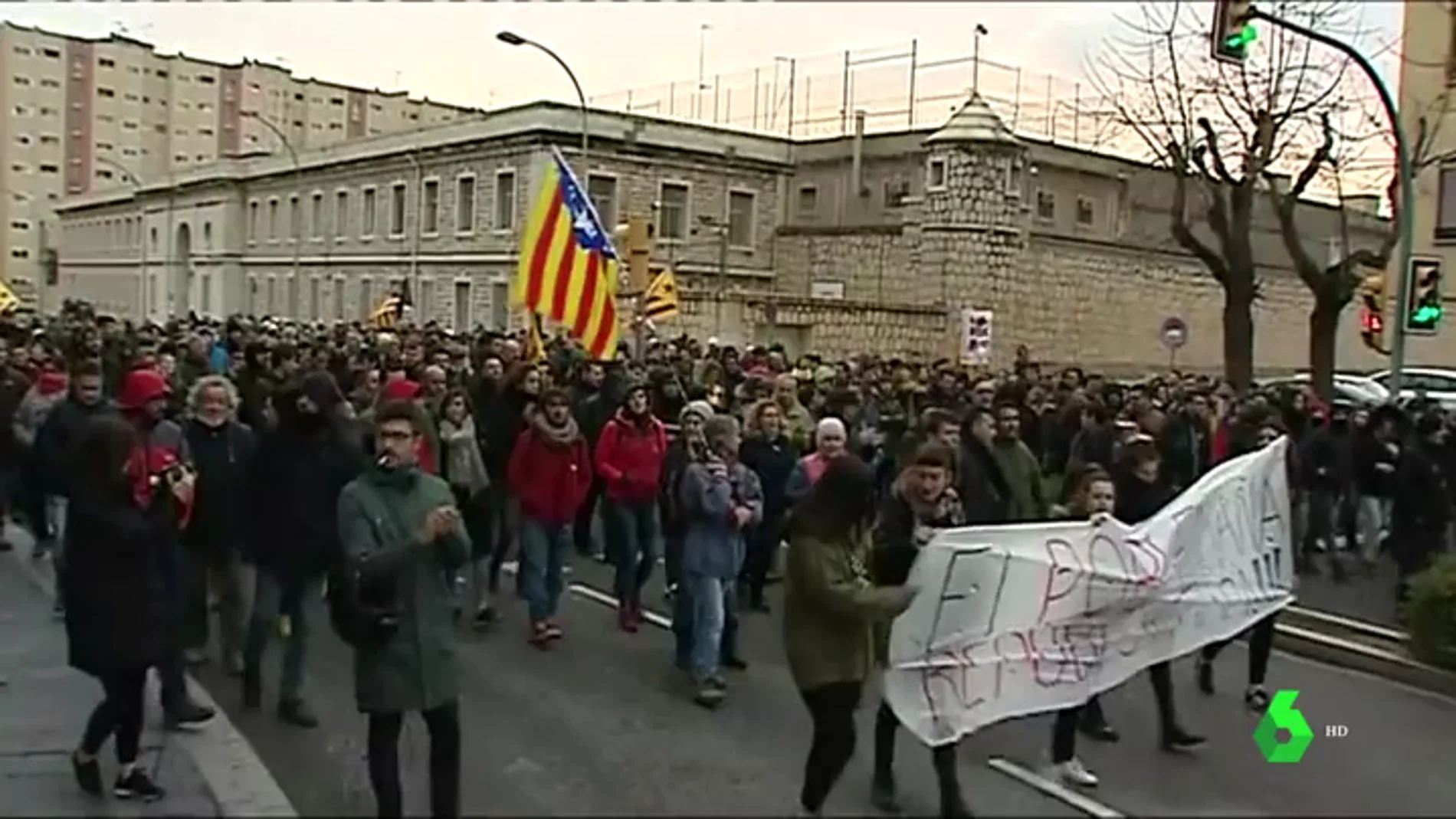 Manifestación independentista en Tarragona