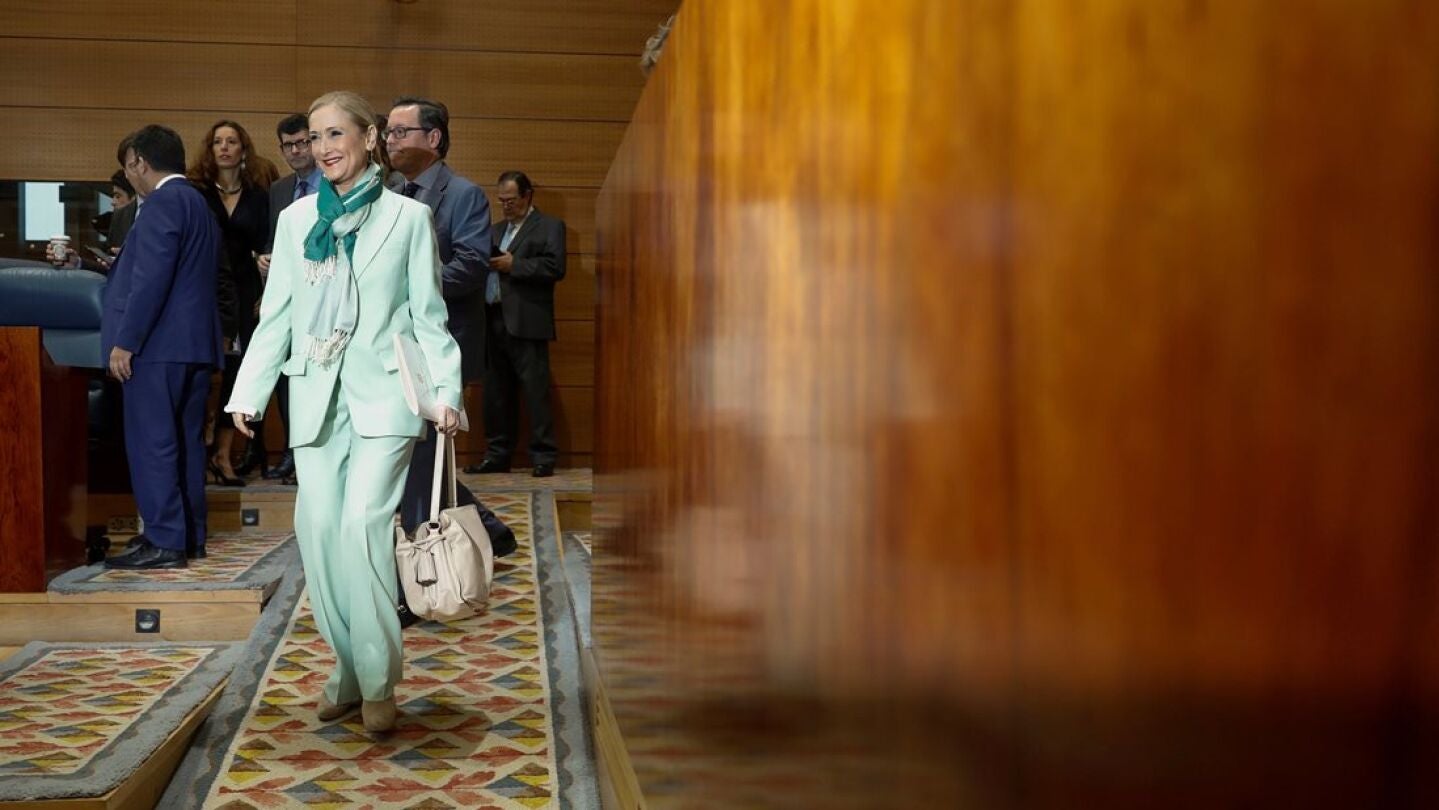 Cristina Cifuentes en la Asamblea de la Comunidad de Madrid