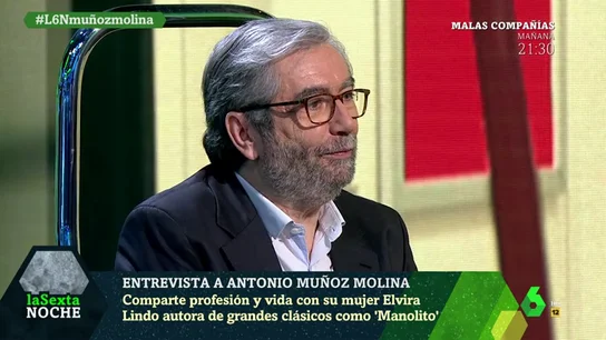 El escritor Antonio Muñoz Molina El escritor Antonio Muñoz Molina