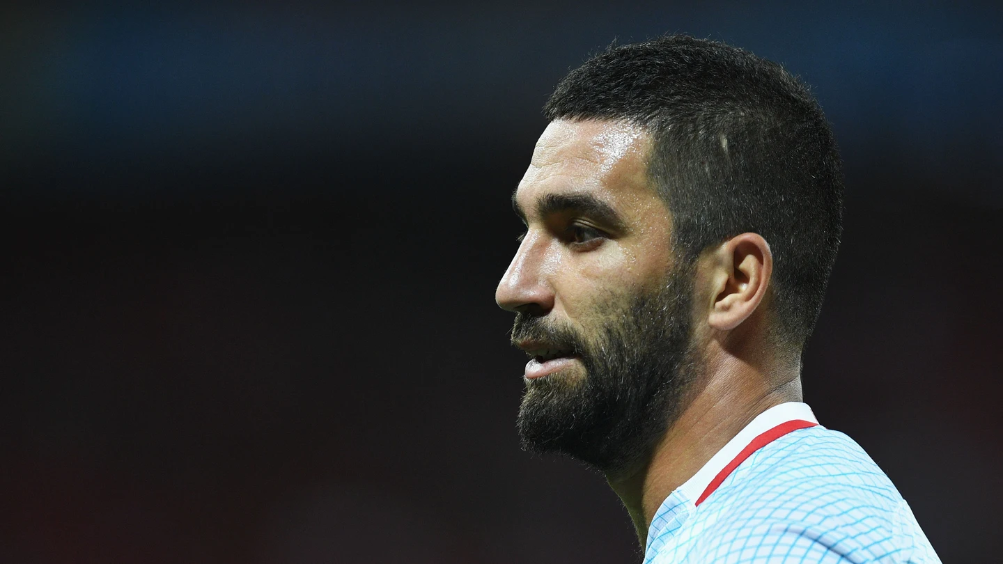 Arda Turan durante un encuentro Arda Turan durante un encuentro