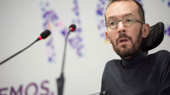 El portavoz de Podemos Pablo Echenique El portavoz de Podemos Pablo Echenique