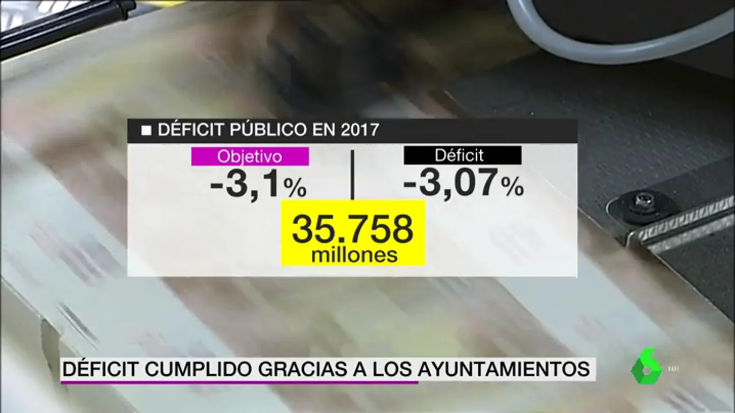 El Gobierno de Rajoy cumple por primera vez con el objetivo de déficit gracias a los Ayuntamientos El Gobierno de Rajoy cumple por primera vez con el objetivo de déficit gracias a los Ayuntamientos