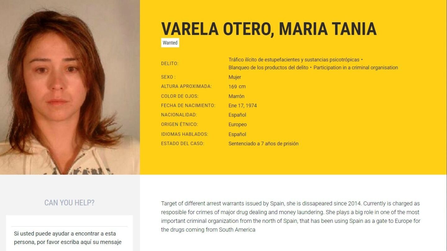Imagen tomada de la web de Europol de la abogada Mar&iacute;a Teresa Varela Otero