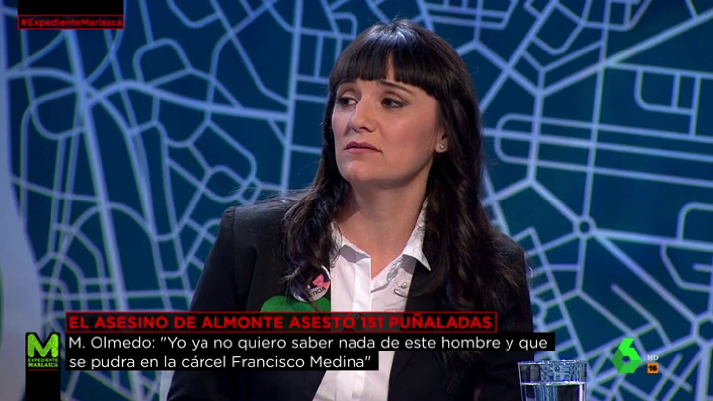 Marianela Olmedo, esposa y madre de las v&iacute;ctimas de Almonte