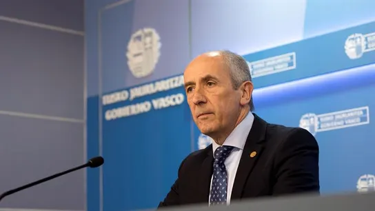 El portavoz del Gobierno Vasco, Josu Erkoreka El portavoz del Gobierno Vasco, Josu Erkoreka