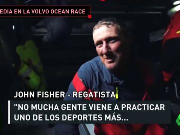 La Volvo Ocean Race da por perdido a John Fisher, regatista inglés que cayó al mar y lleva más de un día desaparecido La Volvo Ocean Race da por perdido a John Fisher, regatista inglés que cayó al mar y lleva más de un día desaparecido
