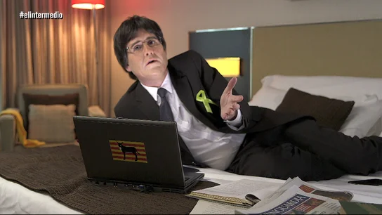 El Intermedio - Joaquín Reyes se convirtió en Carles Puigdemont El Intermedio - Joaquín Reyes se convirtió en Carles Puigdemont