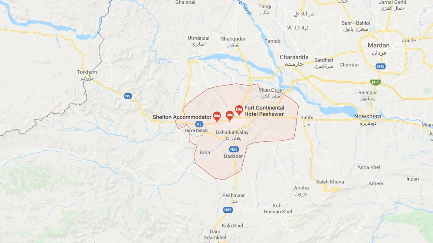 Peshawar, región al norte de Pakistán Peshawar, región al norte de Pakistán