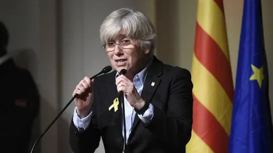 La exconsellera Clara Ponsatí La exconsellera Clara Ponsatí