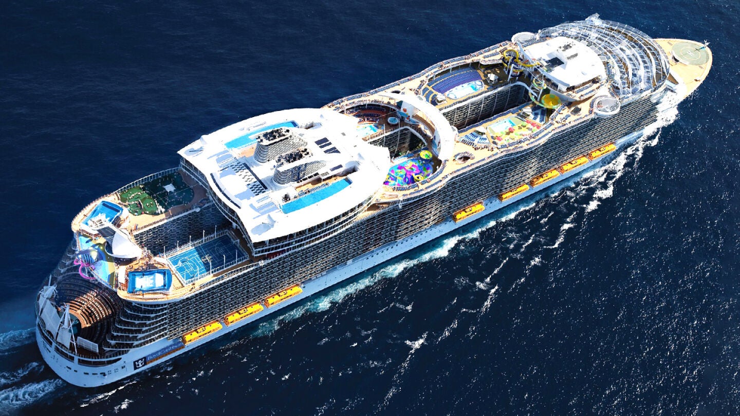 Symphony of the Seas, el barco m&aacute;s grande del mundo