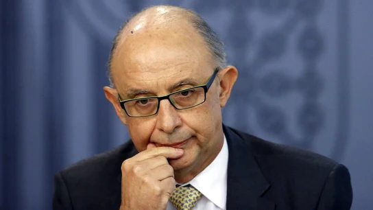 El exministro de Hacienda Cristóbal Montoro El exministro de Hacienda Cristóbal Montoro
