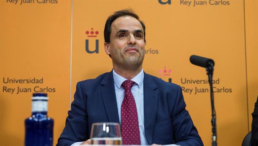 El rector del Universidad Rey Juan Carlos (URJC), Javier Ramos